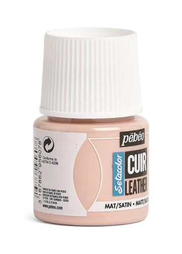 Farba Akrylowa 45ml Skóra EkoSkóra Pebeo RÓŻ SAKURA Customizacja