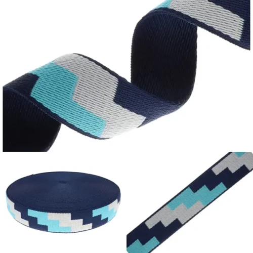 Taśma Nośna 38mm Bawełniana Poliester 5mb TETRIS