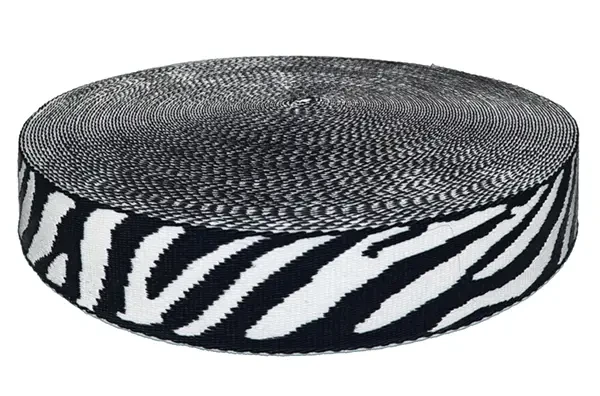 Taśma Nośna 38mm Bawełniana Poliester 5mb ZEBRA