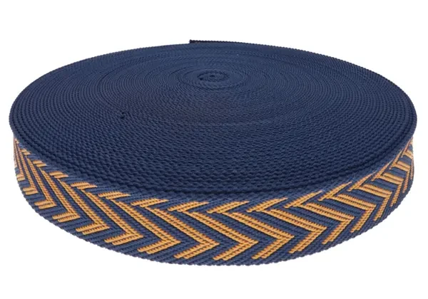 Taśma Nośna 38mm Bawełniana Poliester 5mb JODEŁKA Granat