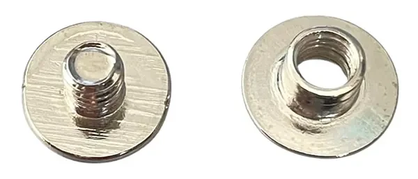 Nity skręcane Śrubka 3,5mm Srebrny 5szt Nity Introligatorskie
