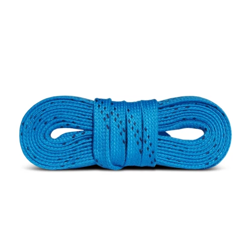 Sznurówki 160 cm Poliestrowe Niebiesko Granatowe Łyżwy Hokej IMPREGNOWANE