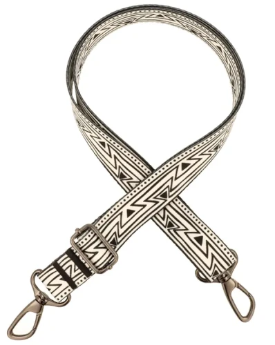 Pasek do Torebki 3 cm x 140 cm ZYGZAG regulacja ZEPNIJ pasek na ramię