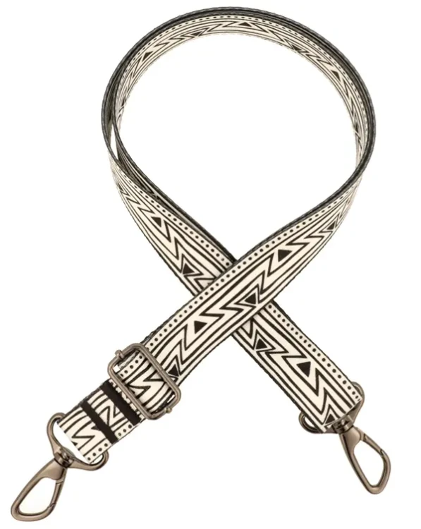 Pasek do Torebki 3 cm x 140 cm ZYGZAG regulacja ZEPNIJ pasek na ramię