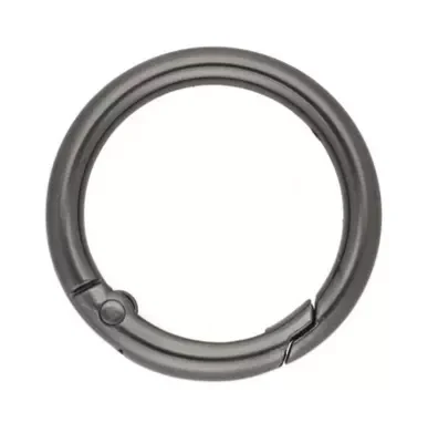 Szekla 25mm / 4mm Kółko Otwierane 5szt C.NIKIEL O-Ring karabińczyk