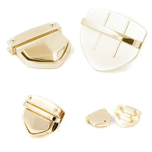 Zapięcie ZAMEK do teczki torebki 40x40mm