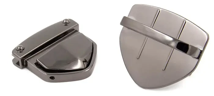 Zapięcie ZAMEK do teczki torebki 40x40mm