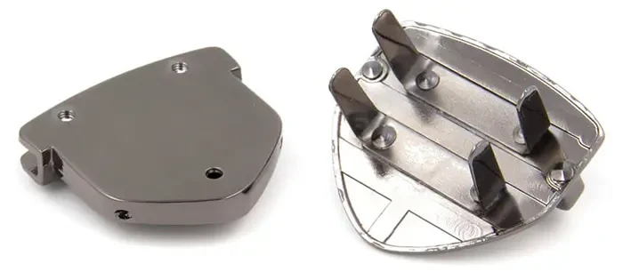 Zapięcie ZAMEK do teczki torebki 40x40mm