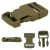 Klamra plastikowa 25mm ARMY GREEN Duraflex 5szt