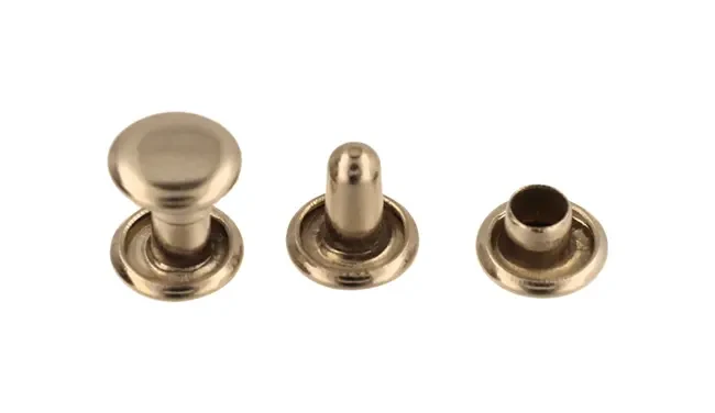 Nity Dwustronne 8 x 8 mm Gruba Blacha 50szt Nit Kaletniczy