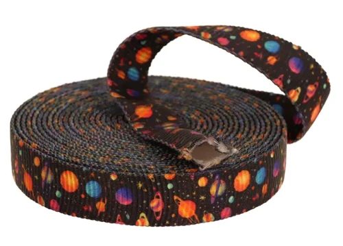 Taśma Rurowa z Grafiką KOSMOS 25mm Sublimacja Taśma Tunelowa