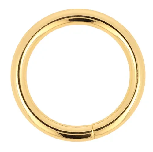 Kółko kaletnicze 30 mm drut 5mm Złote O-RING 5szt