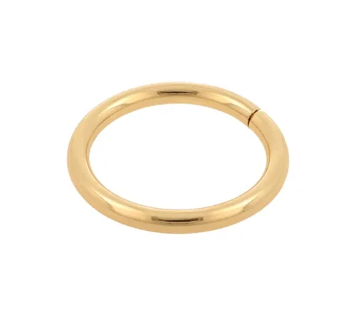 Kółko kaletnicze 40 mm drut 5mm Złote O-RING 5szt