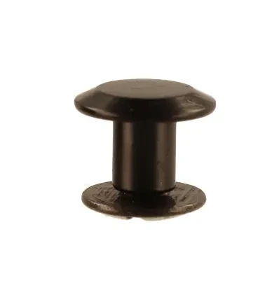 Nit skręcany Nity Śrubka 5mm Czarny 20szt