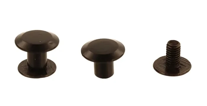 Nit skręcany Nity Śrubka 5mm Czarny 20szt