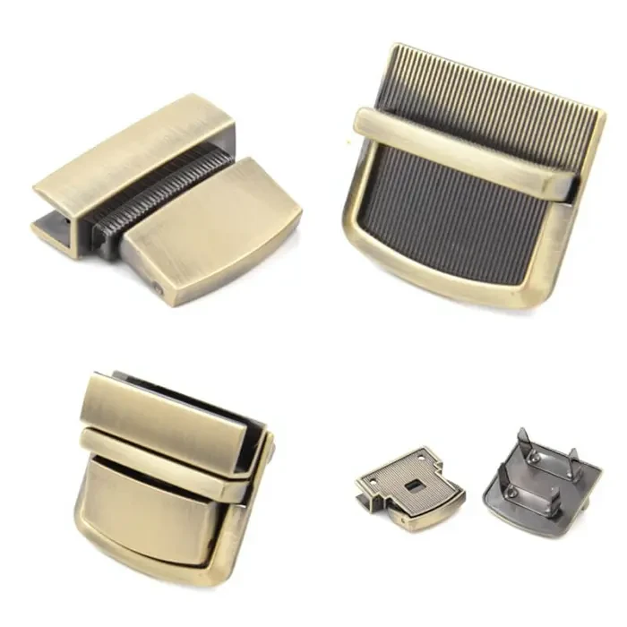 Zapięcie ZAMEK do teczki torebki 35x35mm