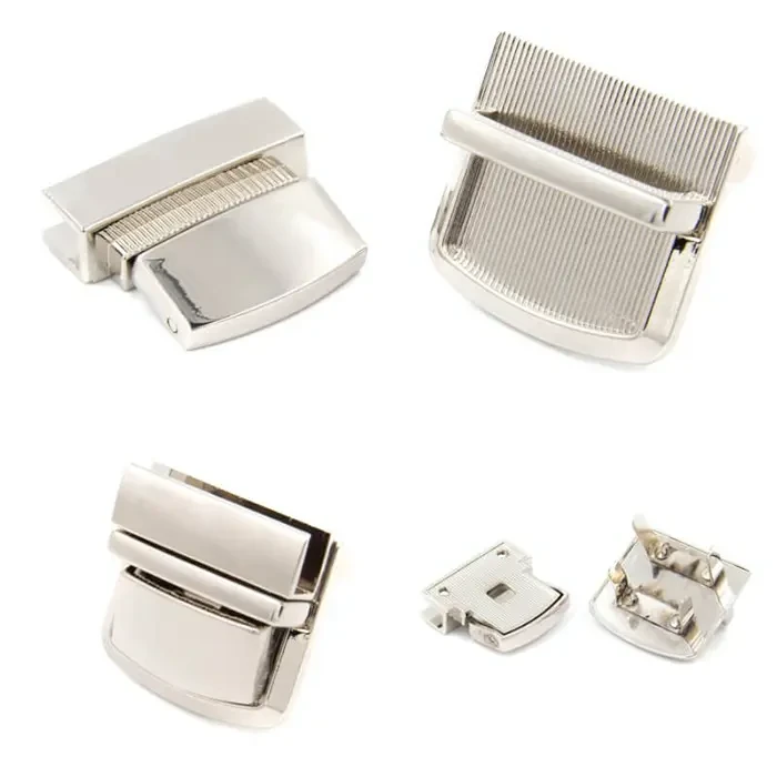 Zapięcie ZAMEK do teczki torebki 35x35mm