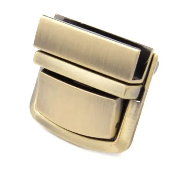 Zapięcie ZAMEK do teczki torebki 35x35mm