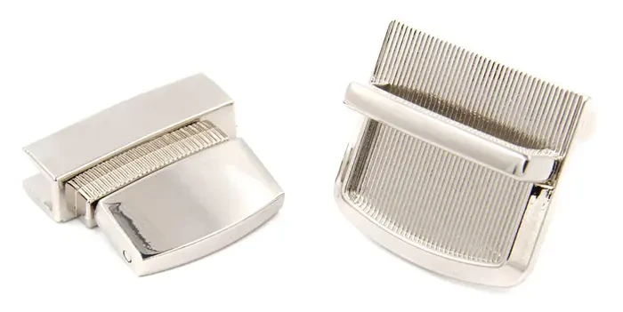 Zapięcie ZAMEK do teczki torebki 35x35mm