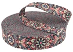 Taśma Nośna 40mm z Nadrukiem Sublimacyjnym ETNO MANDALA