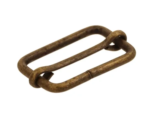 Regulator kaletniczy 25mm drut 2,5mm St.Złoto 20szt Ramka DIY