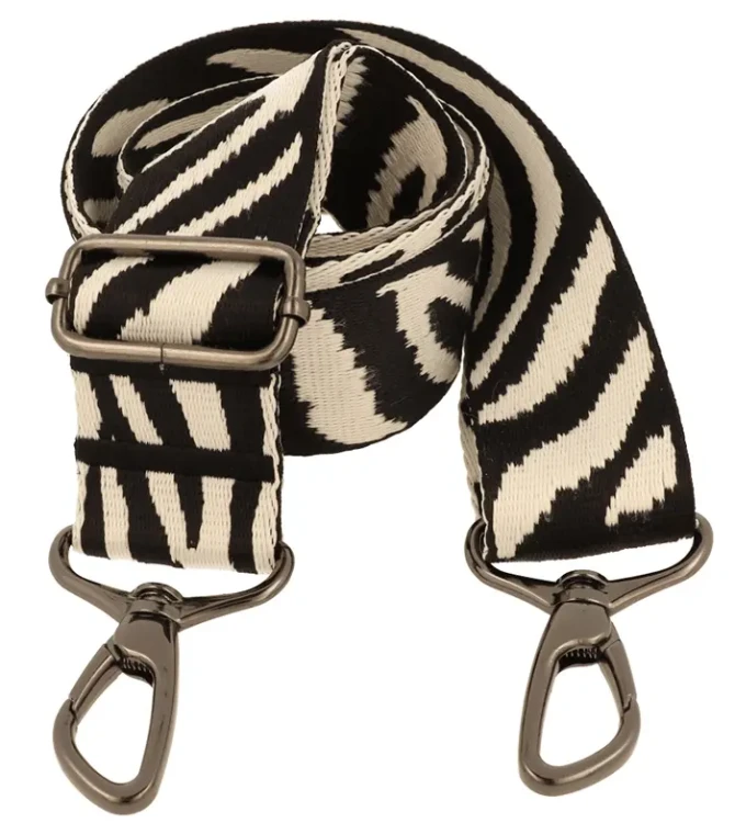 Pasek do torebki 38mm ZEBRA regulowany 78-140cm Zepnij