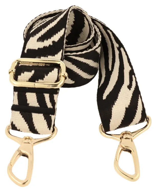 Pasek do torebki 38mm ZEBRA regulowany 78-140cm Zepnij