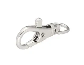 Karabinek RYBKA 9mm x 39mm  Karabińczyki 5 gram Srebrne 10szt