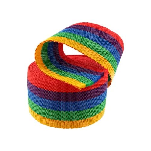 Taśma Nośna 50mm TĘCZA polipropylen 5mb 1000kg grubość 1,5mm