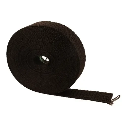 Taśma Nośna 25mm CZARNA polipropylen 5mb 500kg grubość 1,5mm