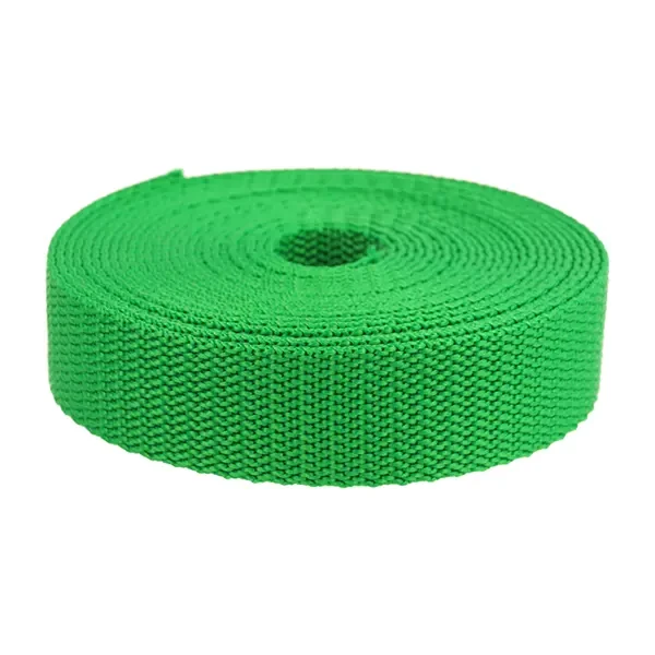 Taśma Nośna 25mm ZIELONA polipropylen 5mb 500kg grubość 1,5mm