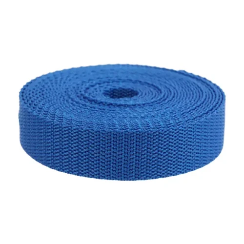 Taśma Nośna 25mm NIEBIESKA polipropylen 5mb 500kg grubość 1,5mm