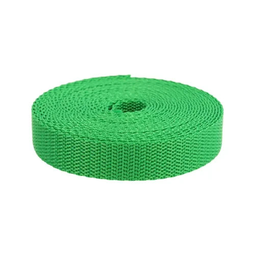 Taśma Nośna 20mm ZIELONA polipropylen 5mb 350kg grubość 1,5mm