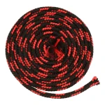 Sznur Lina 6mm Linka 600kg Polipropylen Czarno - Czerwona 20 metrów