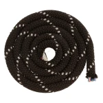 Lina 10mm z Odblaskiem Linka z Rdzeniem 1000kg Polipropylen Czarna 5 metrów