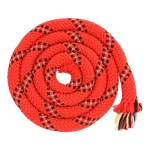 Lina 12mm z Odblaskiem Linka z Rdzeniem 1500kg Polipropylen Czerwona 5 metrów