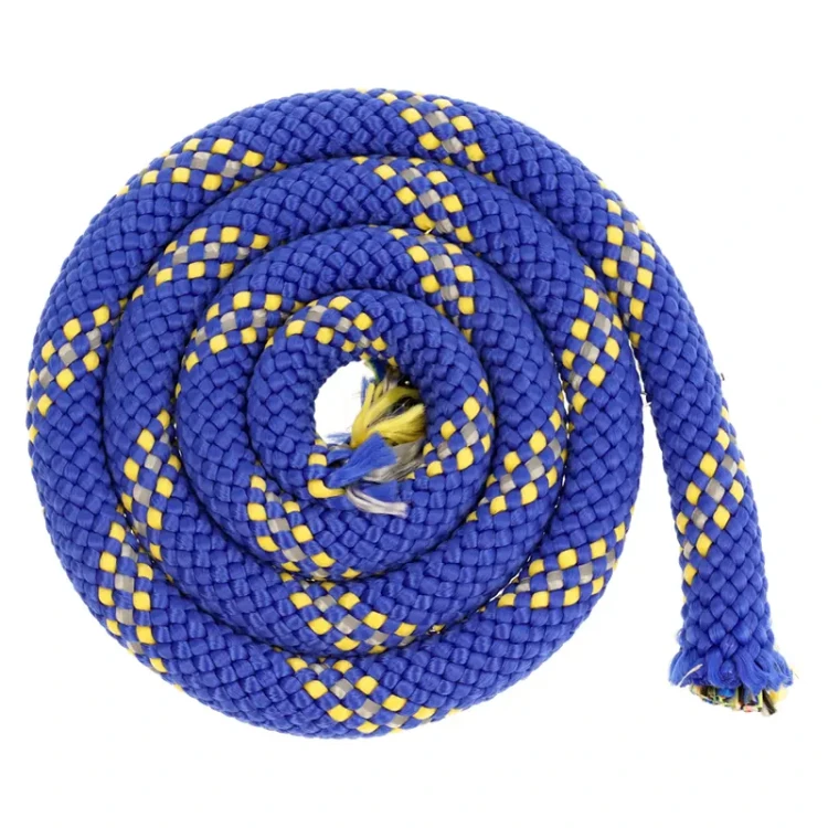 Lina 14mm z Odblaskiem Linka z Rdzeniem 1800kg Polipropylen Niebieska 5 metrów