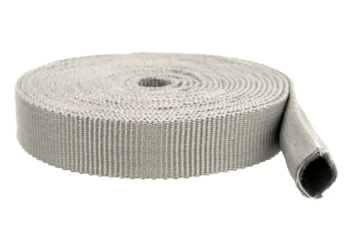 Taśma Rurowa 25mm Polipropylen Jasny Popiel 5mb Tunelowa