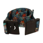 Pasek do Spodni 40mm z Klamrą Magnetyczną Gwiazdki Cienka Klamra