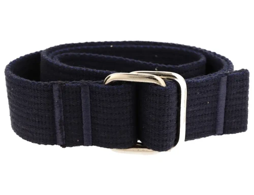 Pasek do Spodni Bawełniany 40mm GRANATOWY