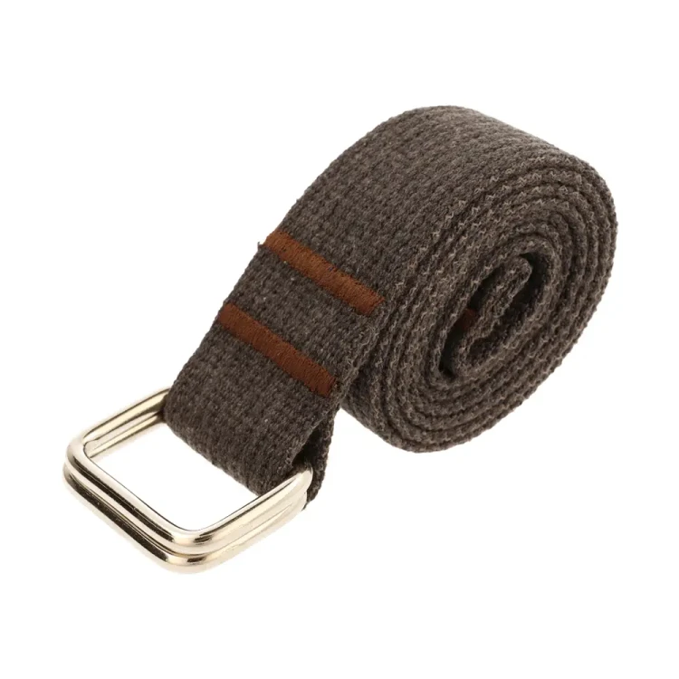 Pasek do Spodni Bawełniany 40mm SZARY