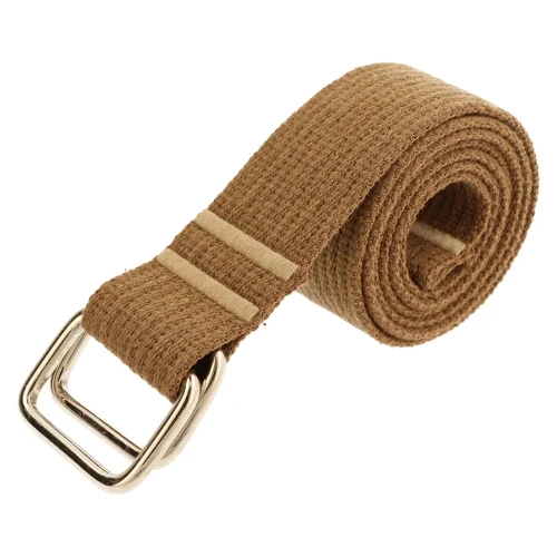 Pasek do Spodni Bawełniany 40mm JASNO BRĄZOWY