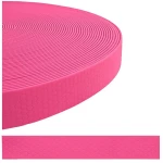 Taśma na Smycze Obroże Kantary 25mm PCV wodoodporna Hexa RÓŻOWA plaster miodu
