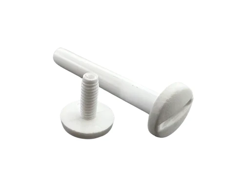 Śruba Nit 90mm plastikowe Białe 20szt Nity skręcane