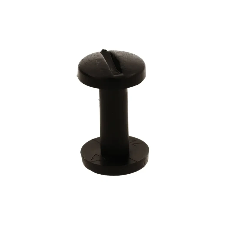 Śruba Nit 30mm plastikowe Czarne 20szt Nity skręcane