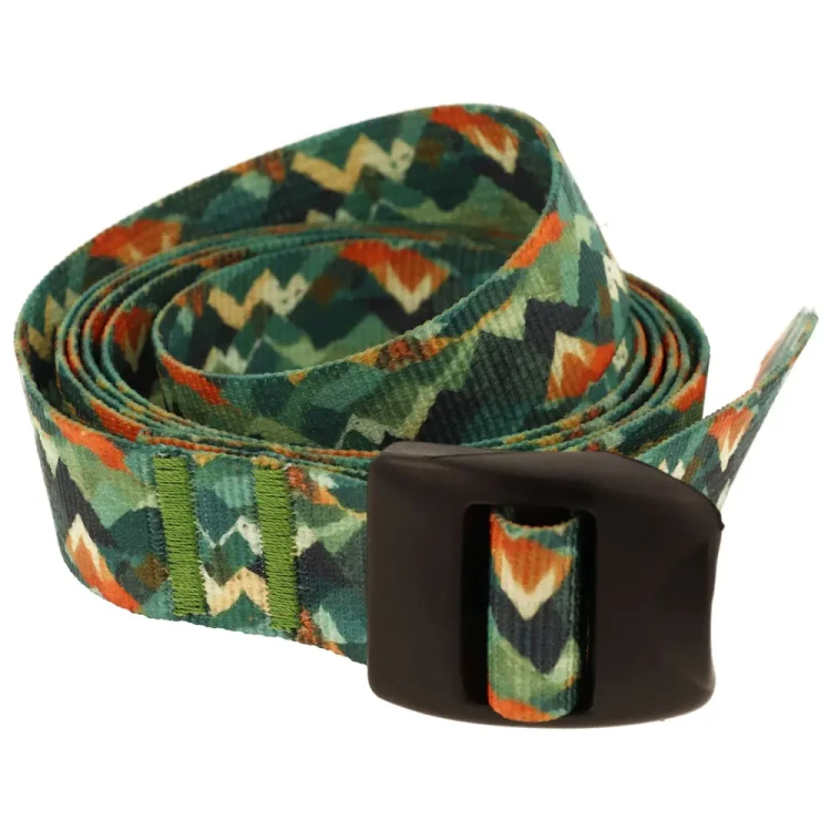 Trok Pas Pasek 25mm x 150cm Klamra Plastikowa Taśma wzór Góry ZEPNIJ