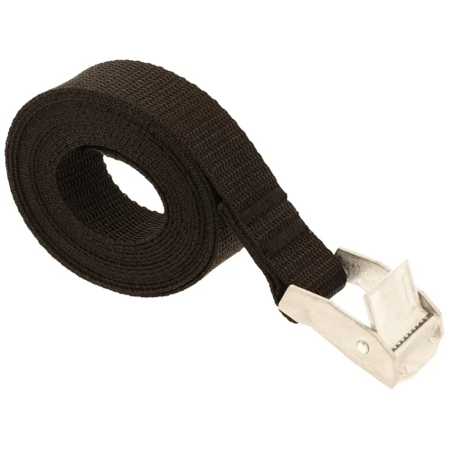 Pas Mocujący 25mm x 250cm z Klamrą Samozaciskową Srebrną 250kg ZEPNIJ