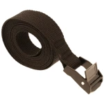 Pas Mocujący 25mm x 150cm z Klamrą Samozaciskową Czarną 250kg ZEPNIJ