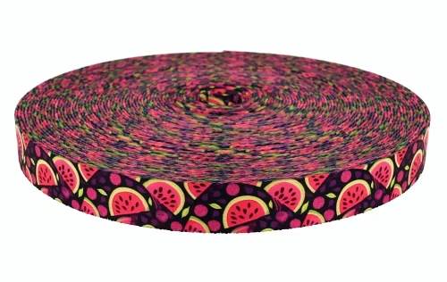 tasma 25mm arbuzy sublimacja nadruk.webp