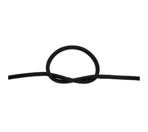 GumoSznurek Guma Sznurek fi 3 mm Czarny 100mb